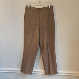 Alfred Dynner Sz 10 Women's Brown Career Pants